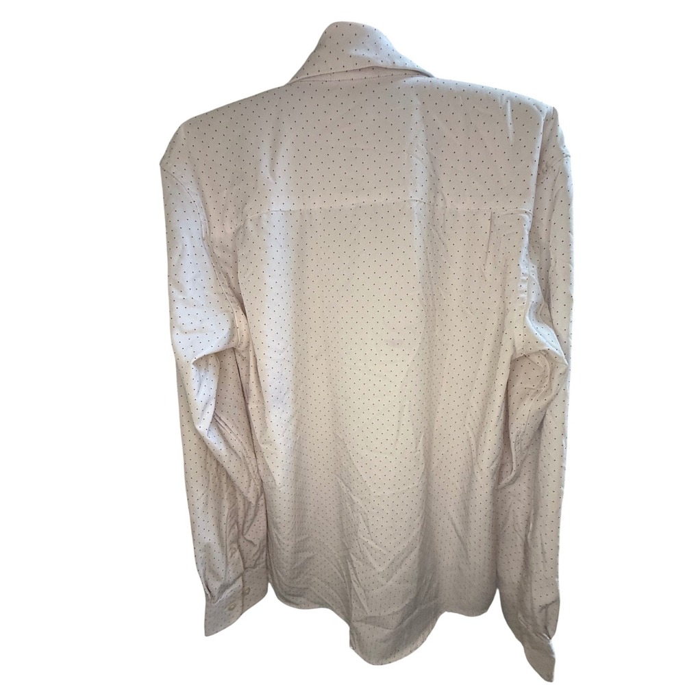 The Collection Texas A&M Aggies Mens Medium White Maroon Polka Dot Button Shirt - Picture 6 of 6
